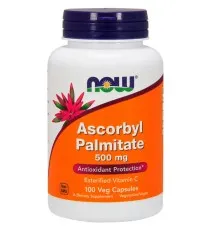 Витамин Now Foods Аскорбил Пальмитат, Ascorbyl Palmitate, 500 мг, 100 вегетар (NOW-00608)