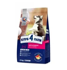 Сухий корм для собак Club 4 Paws Преміум. Для цуценят з високим вмістом курки 2 кг (4820083909450)
