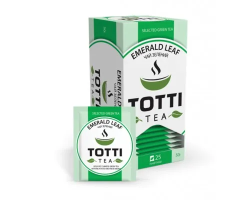 Чай TOTTI Tea 2г*25 пакет Смарагдовий лист (tt.51501)