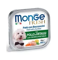 Консервы для собак Monge DOG FRESH курица с овощами 100 г (8009470013031)