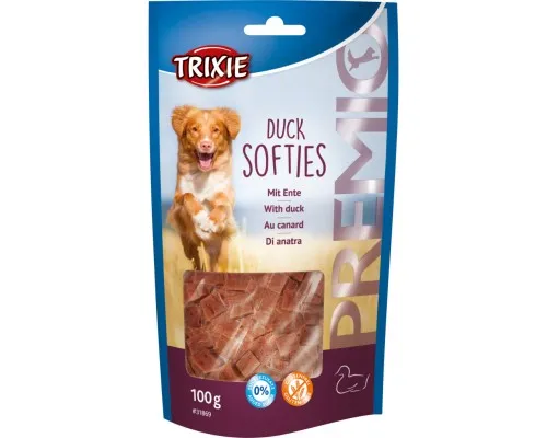 Ласощі для собак Trixie Premio Duck Softies з мясом качки 100 г (4011905318691)
