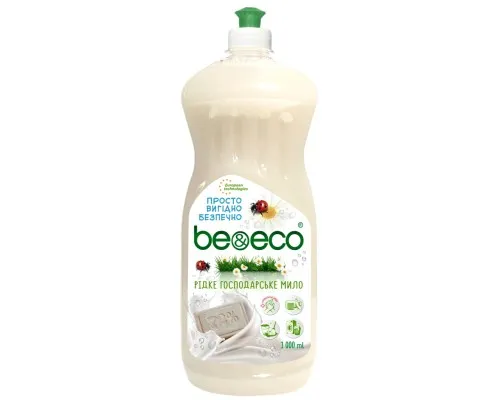 Гель для стирки Be&Eco мыло хозяйственное 1 л (4820168433481)