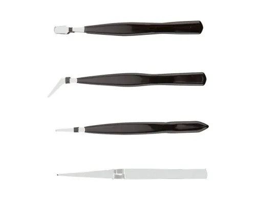 Пінцет Top Tools для ремонту смартфонів, набір 4 шт. (32D423)