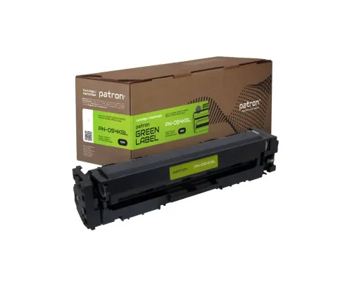 Картридж Patron Canon 054 Green Label, black (PN-054KGL)