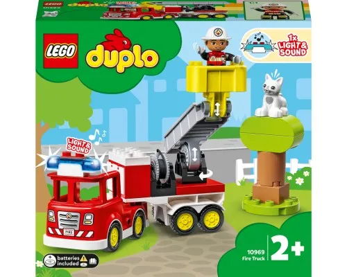 Конструктор LEGO DUPLO Town Пожарная машина 21 деталь (10969)