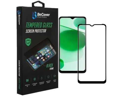 Скло захисне BeCover Realme C35 Black (708155)