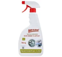 Спрей для чищення ванн San Clean Professional Line для видалення плісняви та бруду 750 г (4820003544211)