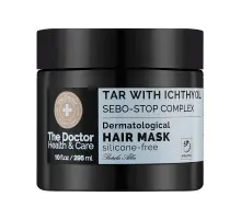 Маска для волосся The Doctor Health & Care Tar With Ichthyol + Sebo-Stop Complex 295 мл (8588006042559)