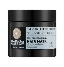 Маска для волос The Doctor Health & Care Tar With Ichthyol + Sebo-Stop Complex 295 мл (8588006042559)