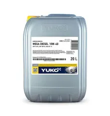Моторное масло Yuko MEGA DIESEL 10W-40 20л (YUKO MEGA DIESEL 10W-40)