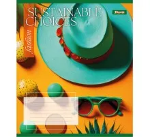 Зошит 1 вересня Sustainable choices 24 аркушів лінія (766651)