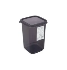 Емкость для сыпучих продуктов Violet House Transparent Black 1.1 л (0298 Transparent Black)