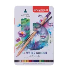 Карандаши цветные Bruynzeel EXPRESSION, акварельные 12 цветов (8712079424961)