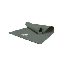 Килимок для йоги Adidas Yoga Mat Уні 176 х 61 х 0,8 см Темно-зелений (ADYG-10100RG)