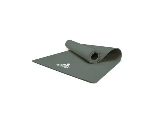 Килимок для йоги Adidas Yoga Mat Уні 176 х 61 х 0,8 см Темно-зелений (ADYG-10100RG)