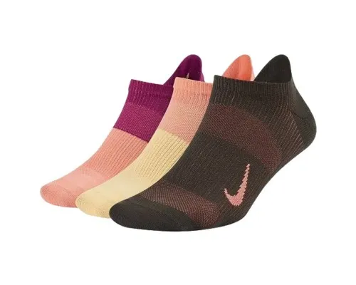 Шкарпетки Nike W NK EVERYDAY PLUS LTWT NS 3PR CV2964-902 34-38 3 пари Мультиколор (195244772520)