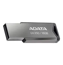 USB флеш накопитель ADATA 16GB AUV 250 Silver USB 2.0 (AUV250-16G-RBK)