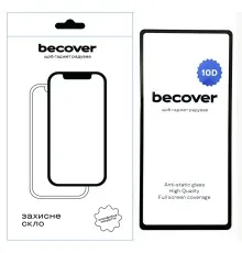 Стекло защитное BeCover Google Pixel 7a 10D Black (711490)