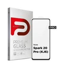 Скло захисне Armorstandart Pro Tecno Spark 20 Pro (KJ6) Black (ARM74387)