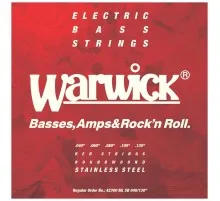 Струни для гітари Warwick Red Stainless Steel Medium Light 5-String (40-130) (42300 ML 5B)