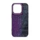 Чохол до мобільного телефона Harder Glamorous Croco Apple iPhone 14 Pro Dark Purple (ARM76771)