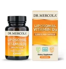 Витамин Dr. Mercola Витамин D3 Липосомальный, 5000 МЕ, Liposomal Vitamin D3, 90 (MCL-03200)