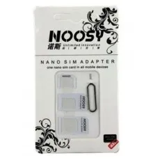 Адаптер для SIM-карт Noosy Adapter Nano SIM for all size (19712 / 15514)