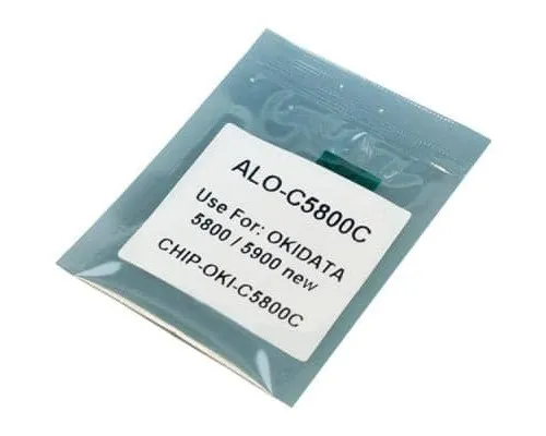 Чип для картриджа OKI C5850 CYAN 6K Apex (CHIP-OKI-5850-С)