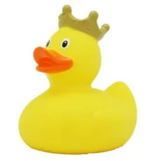 Іграшка для ванної Funny Ducks Утка в короне желтая (L1925)