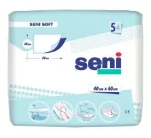 Пелюшки для малюків Seni Soft 40x60 см 5 шт (5900516690304)
