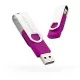 USB флеш накопичувач eXceleram 32GB P1 Series Silver/Purple USB 2.0 (EXP1U2SIPU32)