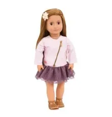 Лялька Our Generation Виена 46 см в розовой кожаной куртке (BD31101Z)