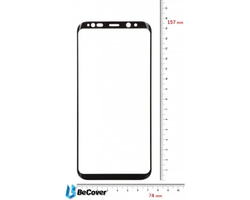 Плівка захисна BeCover Silk Screen Protector Samsung Galaxy S8+ SM-G955 Black (702968)