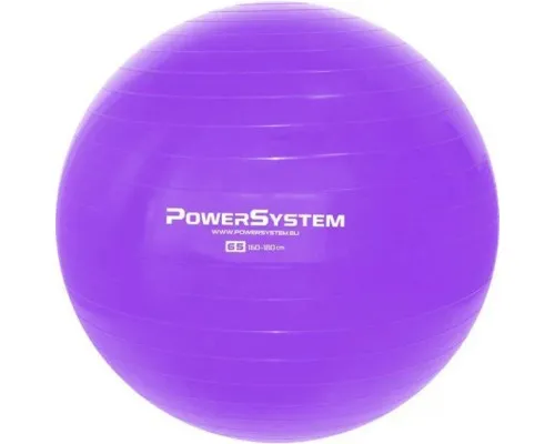 Мяч для фітнесу Power System PS-4012 65cm Purple (PS-4012_65cm_Purple)