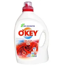 Гель для прання O'KEY Delicat 3 л (4820049381849)