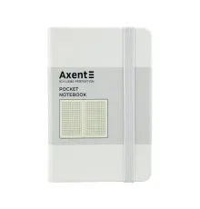 Книга записная Axent Partner 95х140 мм в клетку 96 листов Белая (8301-21-A)