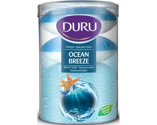 Твердое мыло Duru Fresh Sensations Океанский бриз 4 х 100 г (8690506517977)