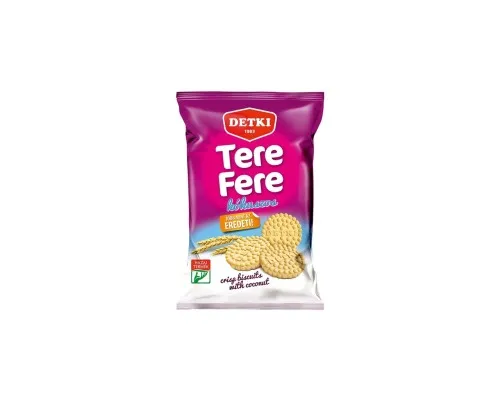 Детское печенье Detki TERE-FERE хрустящее с кокосом ,180г (5997380360136)