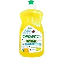 Засіб для ручного миття посуду Be&Eco Лимон 500 мл (4820168433429)