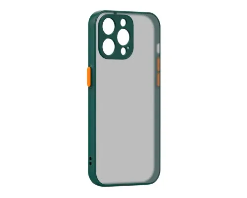 Чохол до мобільного телефона Armorstandart Frosted Matte Apple iPhone 14 Pro Max Dark Green (ARM64492)
