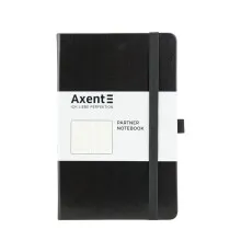 Книга записна Axent Partner, 125x195 мм, 96 аркушів, крапка, чорна (8306-01-A)