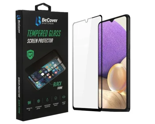 Скло захисне BeCover Samsung Galaxy A32 5G SM-A326 Black (708251)