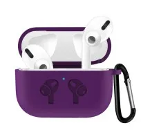 Чохол для навушників BeCover Silicon Protection для Apple AirPods Pro Purple (704502)