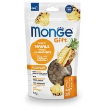 Ласощі для котів Monge Gift Fussy cat свинина з ананасами 50 г (8009470085168)
