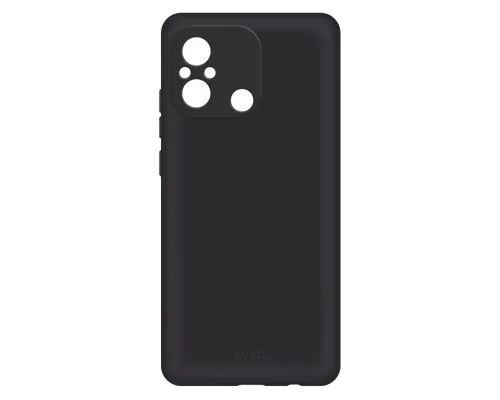 Чохол до мобільного телефона MAKE Xiaomi Redmi 12C Frame Black (MCF-XR12CBK)