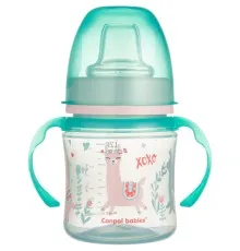 Поильник-непроливайка Canpol babies EasyStart 120 мл - Sweet Fun зелена (35/207_gre)