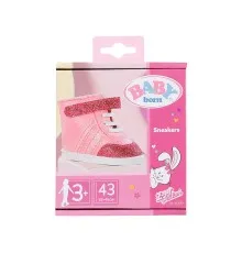 Аксессуар к кукле Zapf Обувь для куклы Baby Born - Розовые кеды (833889)