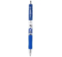 Ручка гелева Baoke Elite автоматична з грипом 0,5 мм синя (PEN-BAO-PC1909-BL)