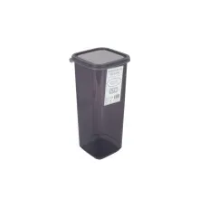 Емкость для сыпучих продуктов Violet House Transparent Black 1.7 л (0299 Transparent Black)