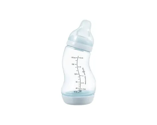 Бутылочка для кормления Difrax S-bottle Natural с силиконовой соской, 170 мл (705 Ice)